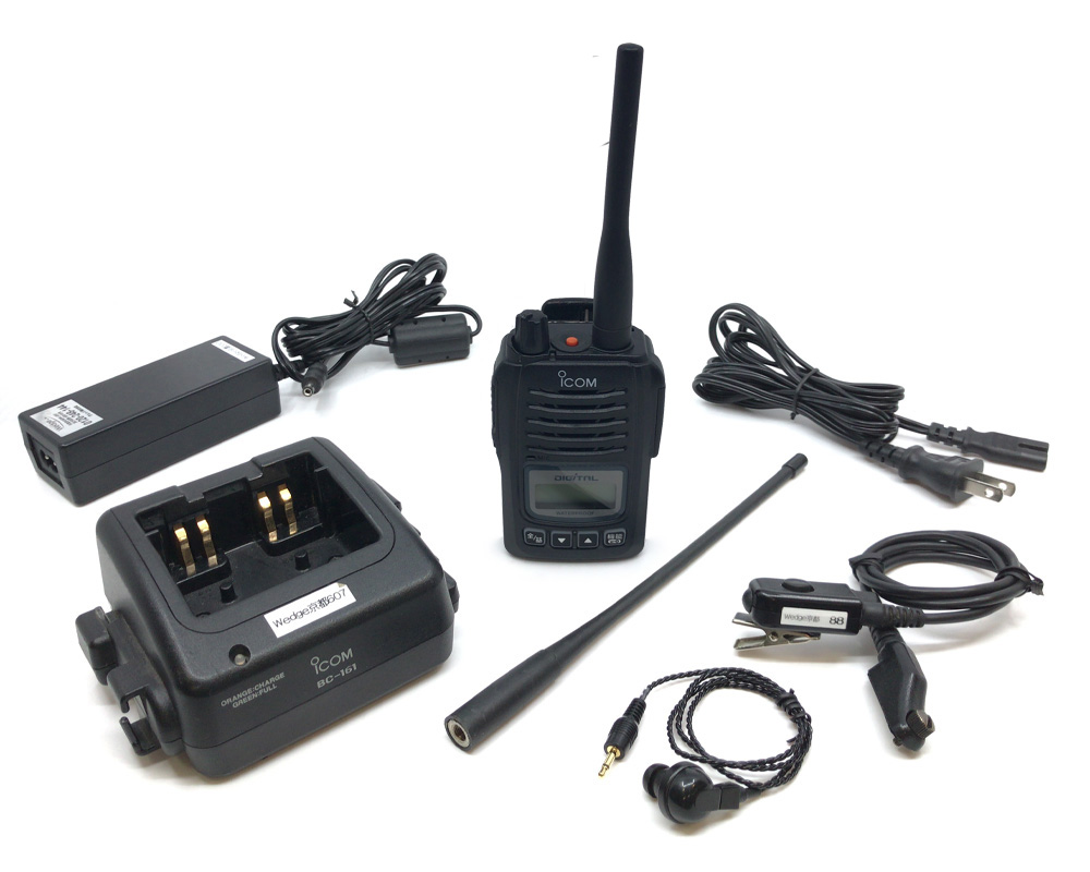 アイコム トランシーバー　icom IC-D60 BC-161 2個セット レンタル]IC-D60イヤホンマイクセット┃アイコム（ICOM
